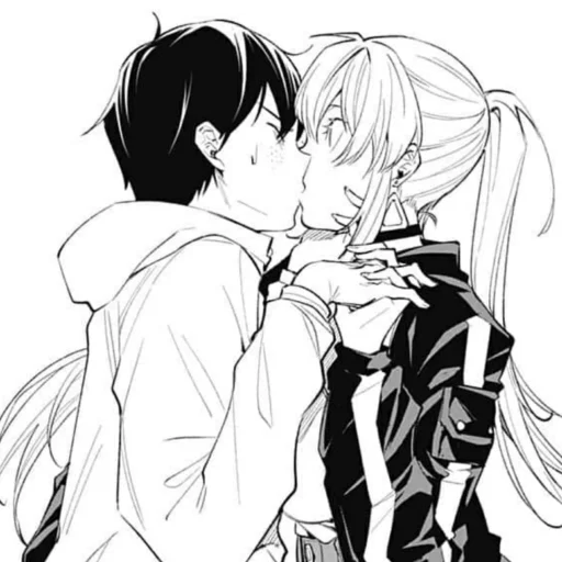 🩹 Стикер «b/w romance manga» для Telegram