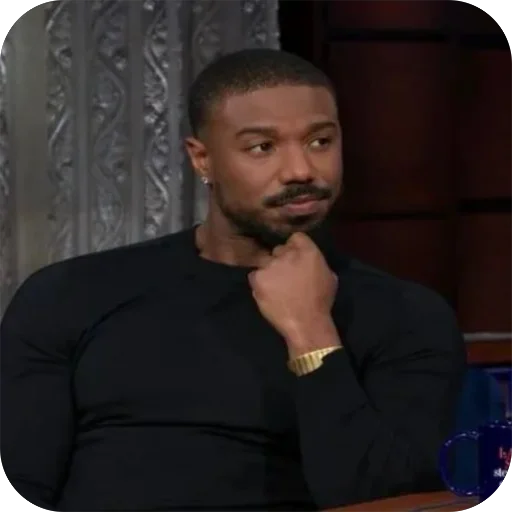 😒 Стикер «Michael B Jordan» для Telegram