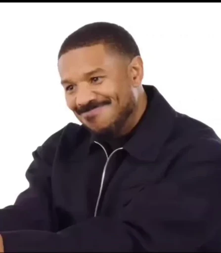 ☺️ Стикер «Michael B Jordan» для Telegram