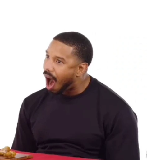 😳 Стикер «Michael B Jordan» для Telegram