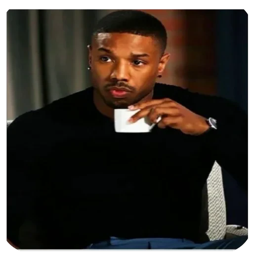 😎 Стикер «Michael B Jordan» для Telegram