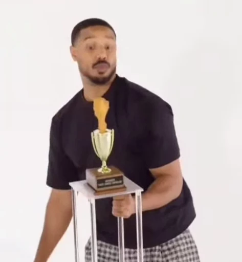 🌝 Стикер «Michael B Jordan» для Telegram