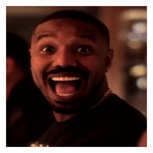 🥳 Стикер «Michael B Jordan» для Telegram