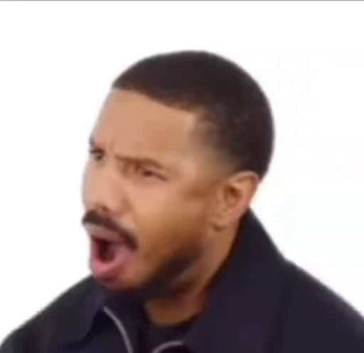 😳 Стикер «Michael B Jordan» для Telegram
