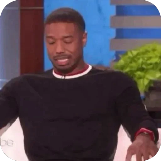😬 Стикер «Michael B Jordan» для Telegram