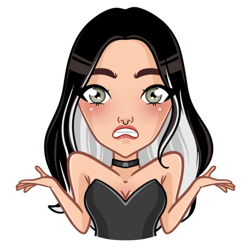🤷‍♀️ Стикер «» для Telegram
