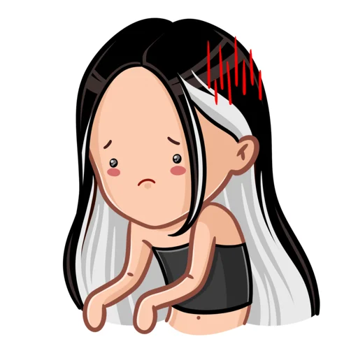 😰 Стикер «» для Telegram