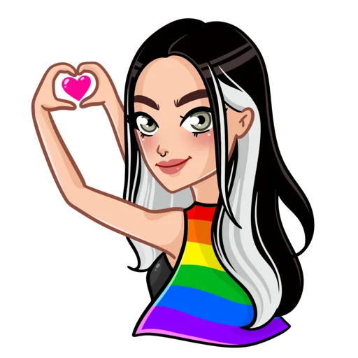 🌈 Стикер «» для Telegram