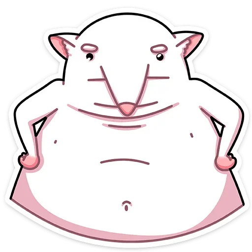 😡 Стикер «Крыс Бу&;» для Telegram