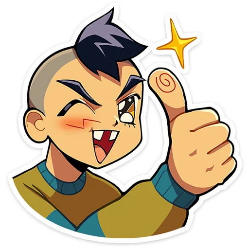 👍 Стикер «Бяша — Tiny Bunny» для Telegram