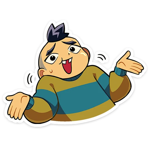 🤷‍♂ Стикер «Бяша — Tiny Bunny» для Telegram