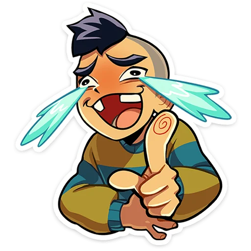 😂 Стикер «Бяша — Tiny Bunny» для Telegram