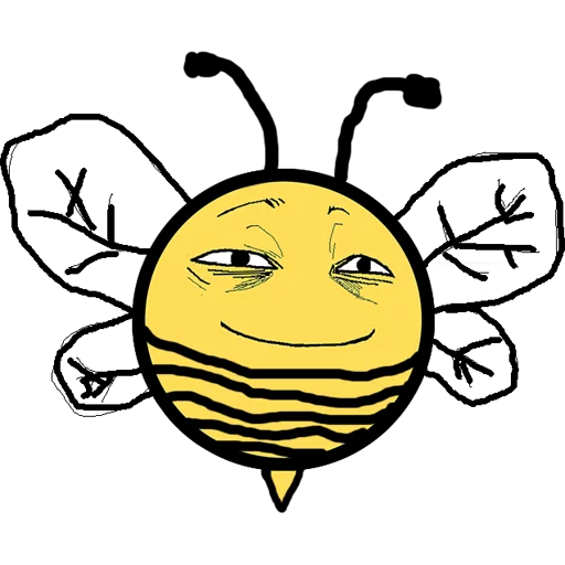 🐝 Стикер «бугурт» для Telegram