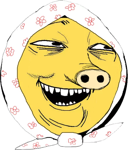 🐷 Стикер «бугурт» для Telegram