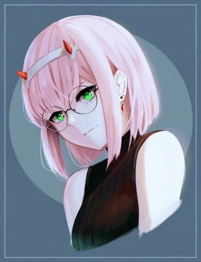 🤓 Стикер «Jessica Cute Anime» для Telegram