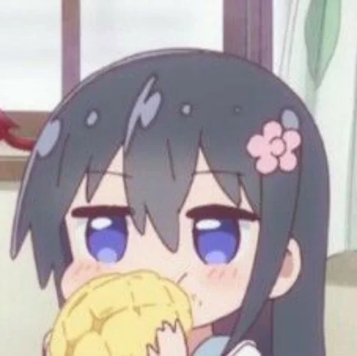 🍍 Стикер «Jessica Cute Anime» для Telegram