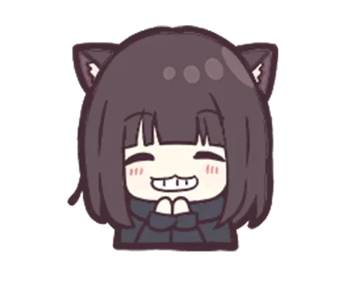 😁 Стикер «Jessica Cute Anime» для Telegram