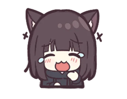 😂 Стикер «Jessica Cute Anime» для Telegram