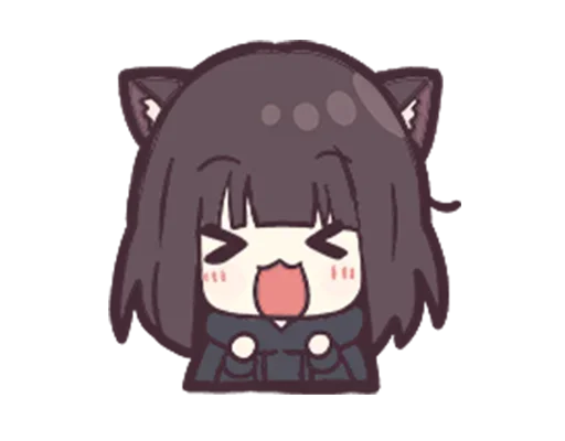 😝 Стикер «Jessica Cute Anime» для Telegram