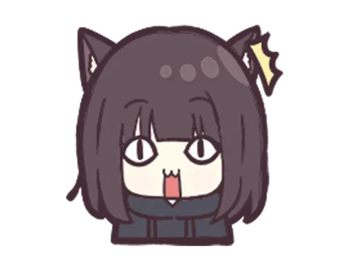 😳 Стикер «Jessica Cute Anime» для Telegram
