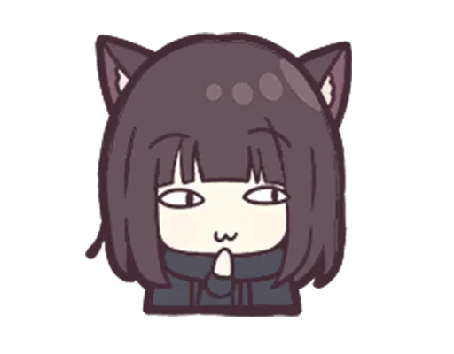 😏 Стикер «Jessica Cute Anime» для Telegram
