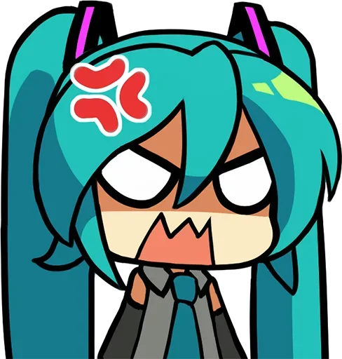 🤬 Стикер «Jessica Cute Anime» для Telegram