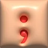🔤 Эмодзи «Bubble» для Telegram
