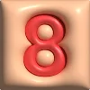 8️⃣ Эмодзи «Bubble» для Telegram