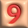 9️⃣ Эмодзи «Bubble» для Telegram