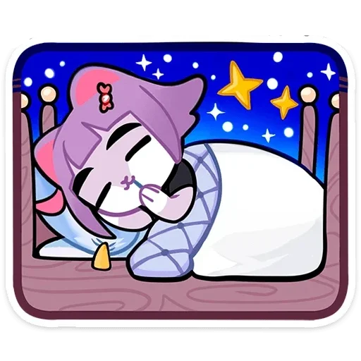 😴 Стикер «Сима без кринж надписей» для Telegram
