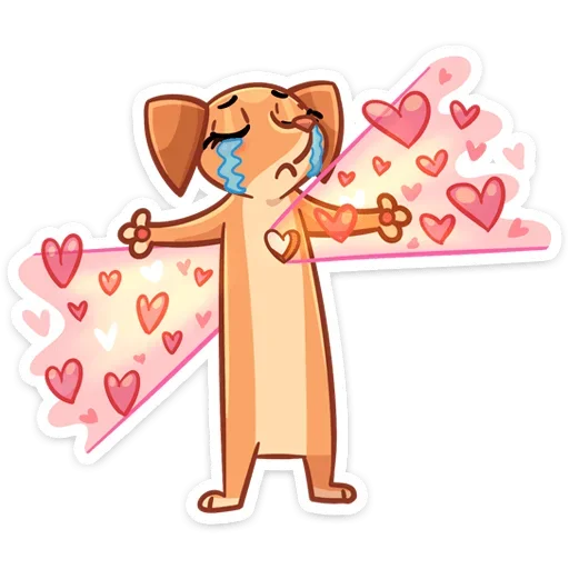 ❤️ Стикер «Бусинка» для Telegram