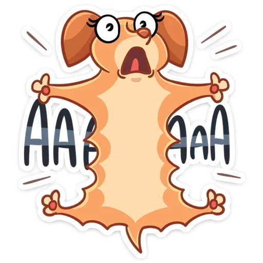 😬 Стикер «Бусинка» для Telegram