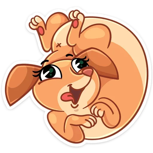 😛 Стикер «Бусинка» для Telegram
