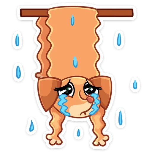 😭 Стикер «Бусинка» для Telegram