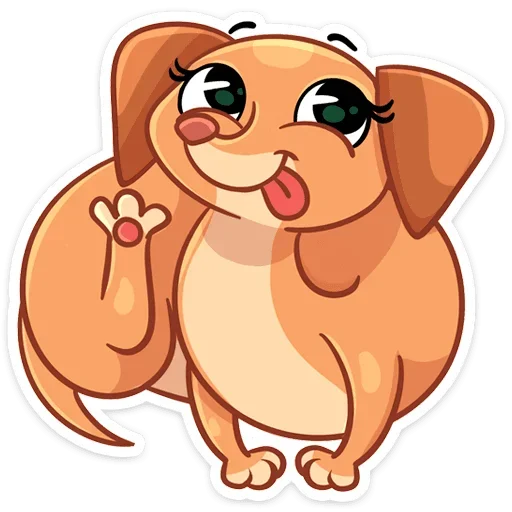 🤪 Стикер «Бусинка» для Telegram