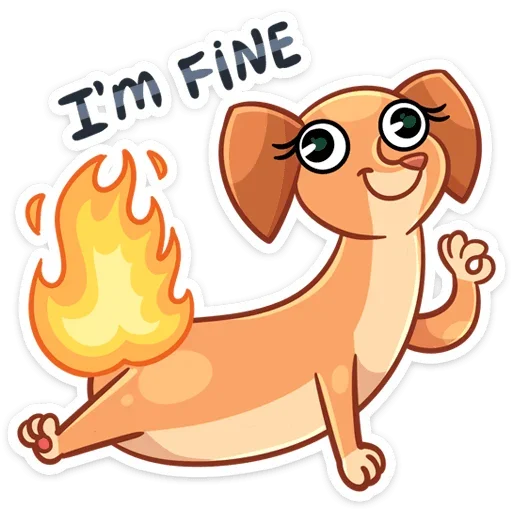 🔥 Стикер «Бусинка» для Telegram