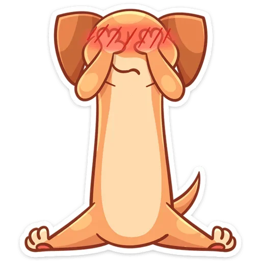 🙈 Стикер «Бусинка» для Telegram