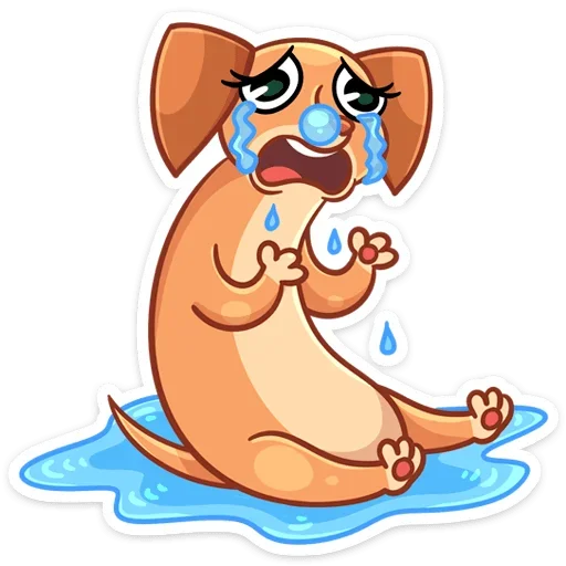 😭 Стикер «Бусинка» для Telegram