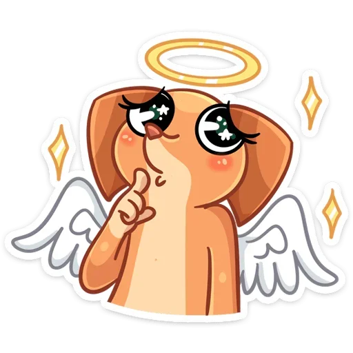 😇 Стикер «Бусинка» для Telegram