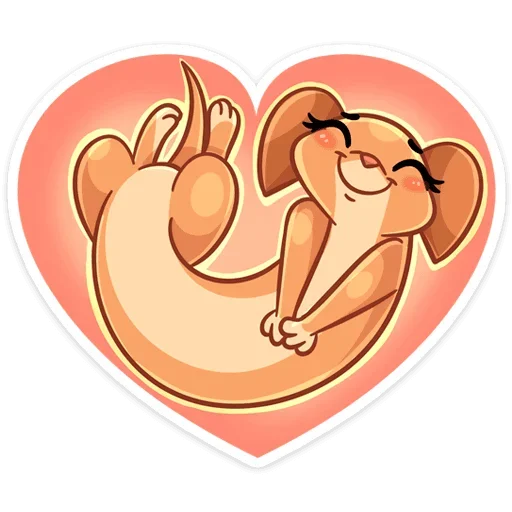 ❤️ Стикер «Бусинка» для Telegram