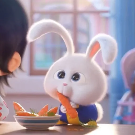 🐰 Стикер «snowball rabbit» для Telegram