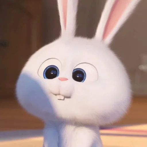 🐰 Стикер «snowball rabbit» для Telegram