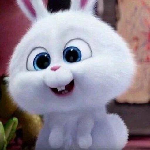 🐰 Стикер «snowball rabbit» для Telegram