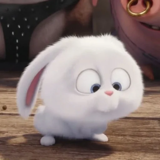 🐰 Стикер «snowball rabbit» для Telegram