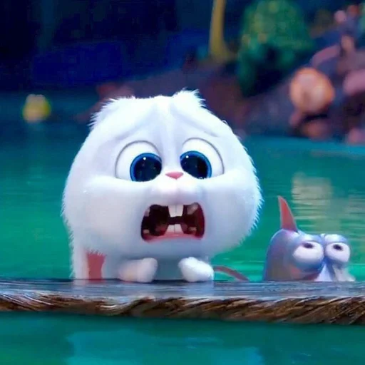 🐰 Стикер «snowball rabbit» для Telegram