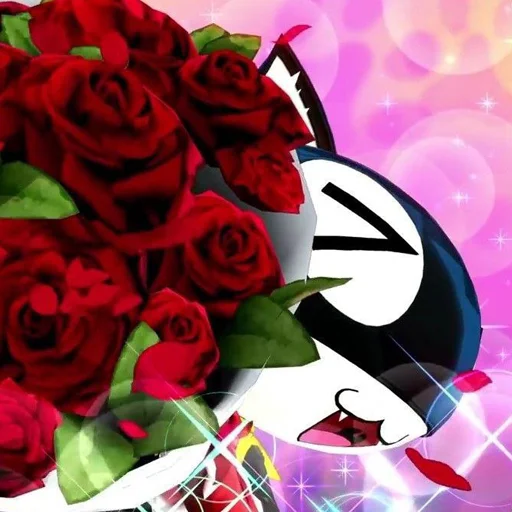 🌹 Стикер «Мальчики персоны» для Telegram