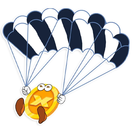 🪂 Стикер «X Empire» для Telegram