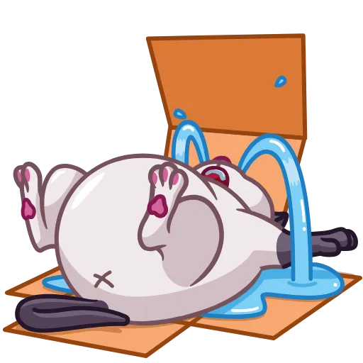 😭 Эмодзи «Cathbert» для Telegram