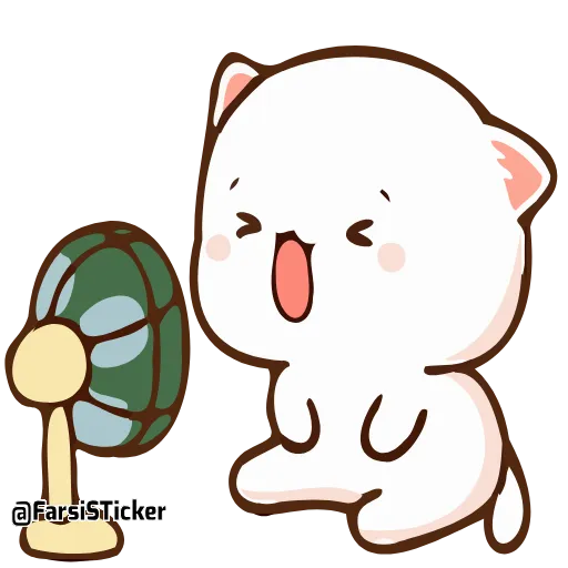 😜 Стикер «Peach and Goma» для Telegram