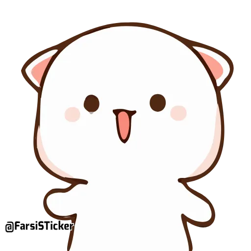 👍 Стикер «Peach and Goma» для Telegram